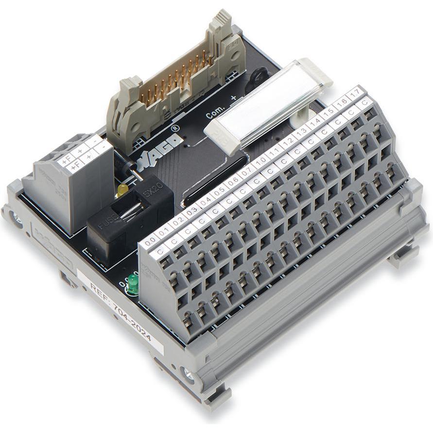 Wago Übergabemodul, Elektronikkabel + Stecker