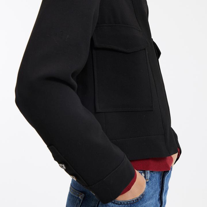 Produktbild La Redoute Collections Kurze Oversize-Jacke mit Knopfleiste (32)