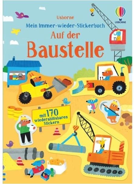 Produktbild Mein Immer-wieder-Stickerbuch: Auf der Baustelle