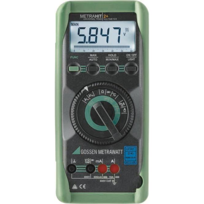 Gossen, Multimeter, Hand-Multimeter digital Metraw (CAT III 600V)