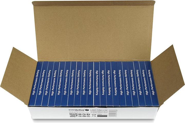 Actual product image Everactive Alkaline batteries Pro LR03 AAA - shrink pack - 10 - battery (10 pcs., AAA, 1250 mAh)