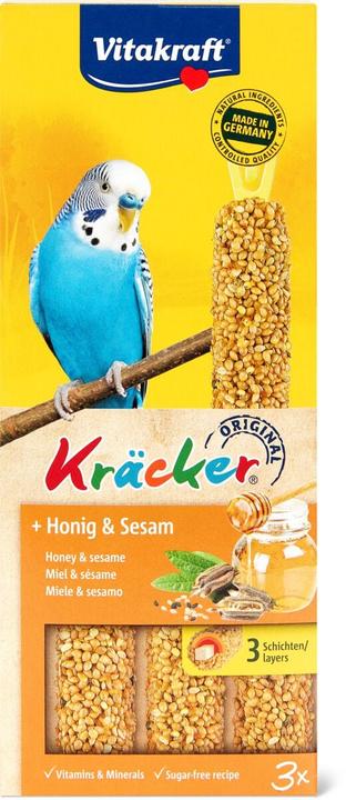 Actual product image Vitakraft Vita crackers with honey for budgies 3 pieces (3 x, 0.09 kg)