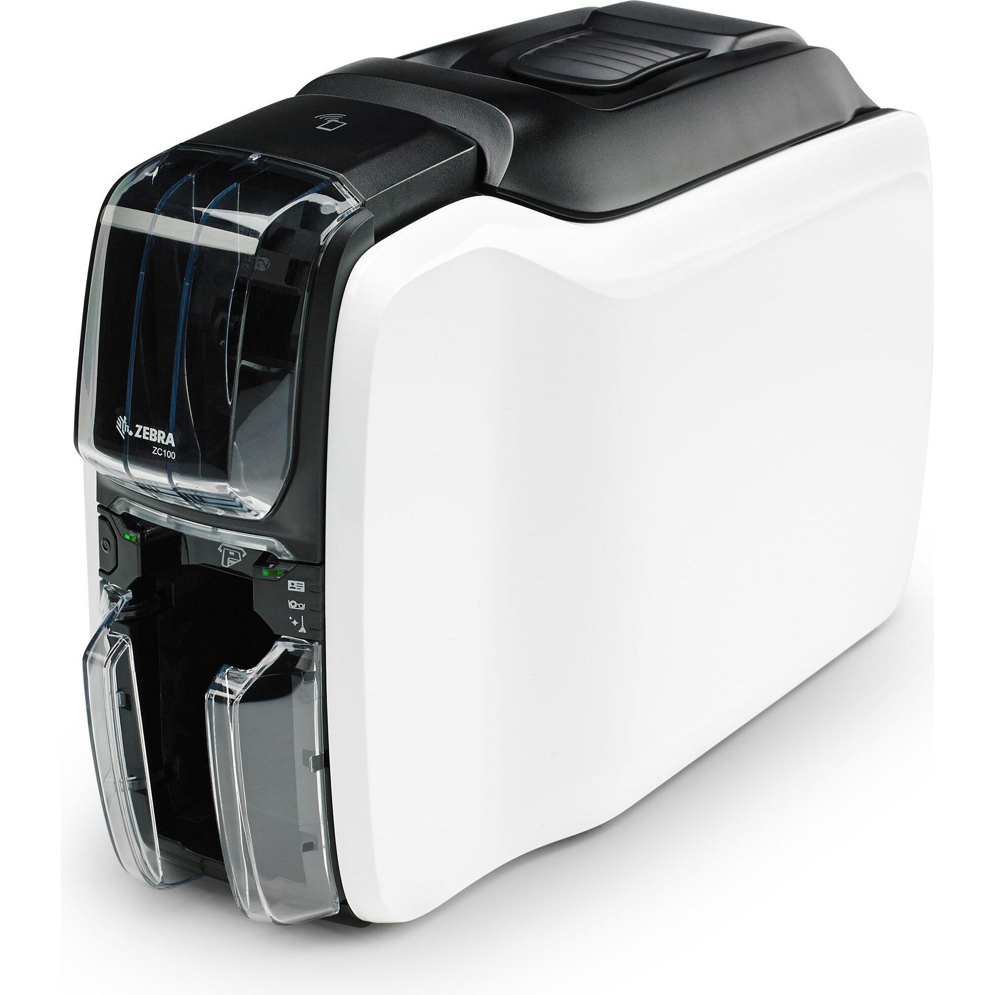 Zebra Zc100 (300 dpi), Etikettendrucker, Schwarz, Weiss