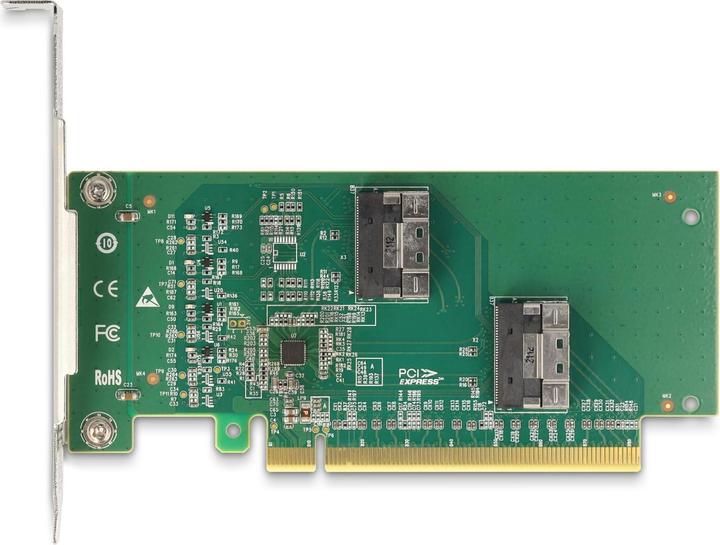 Image du produit Delock Adaptateur de bus hôte PCI Express x16 - 4x SFF-8639