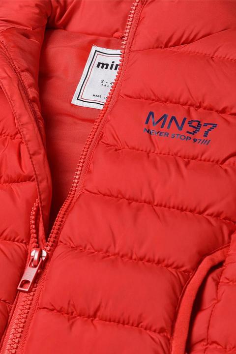 Actual product image Minoti Boys Plain Padded Gilet (140)