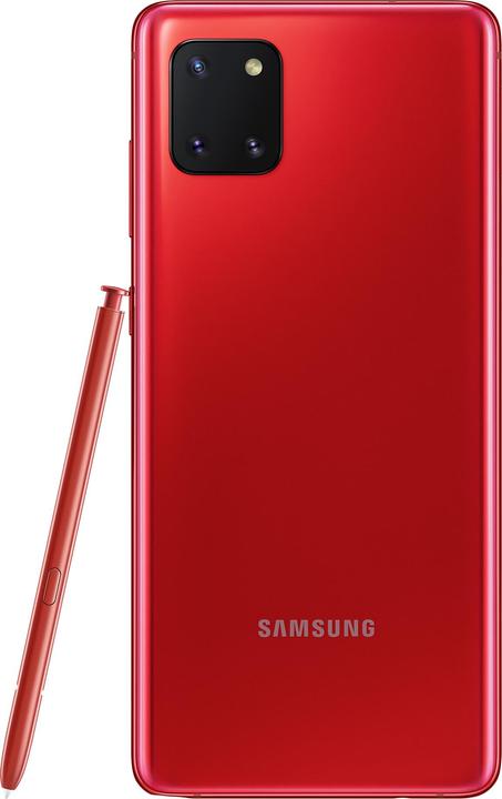 Produktbild Samsung Galaxy Note 10 Lite - DE-Version (128 GB, Aura Red, 6.70", Dual SIM, 12 Mpx, 4G)