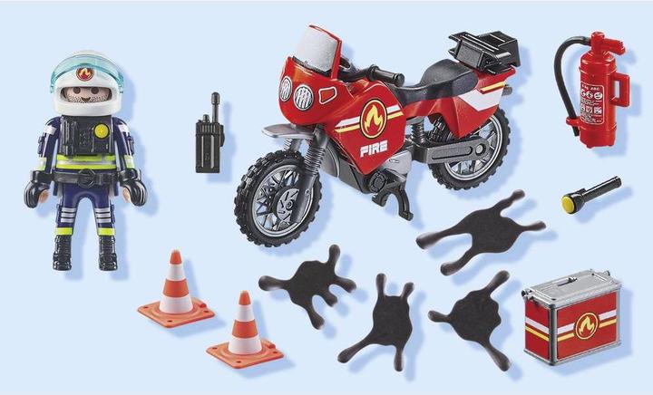 Immagine prodotto Playmobil Autopompa sulla scena di un incidente (71466, Playmobil Eroi d'azione)