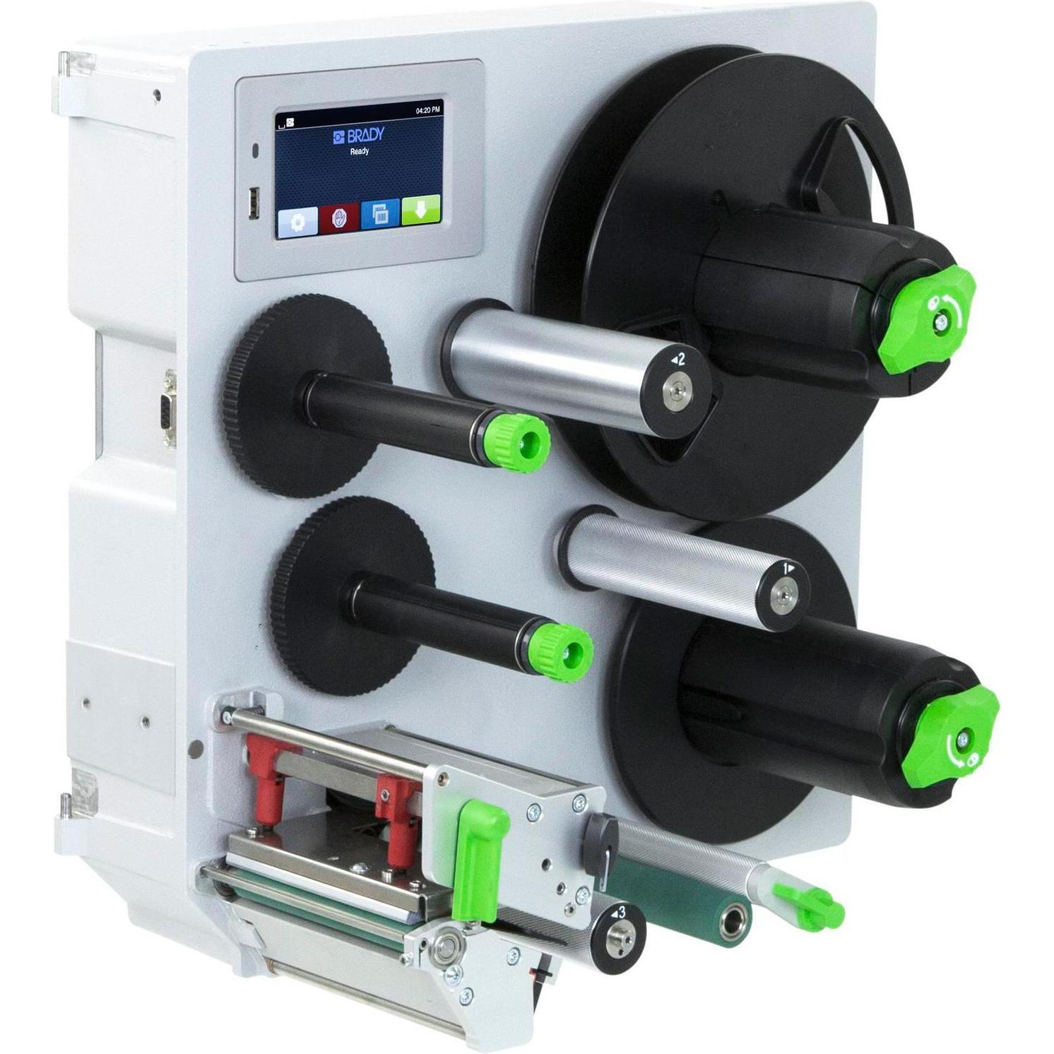 Brady, Etiketten, A8500-34L, A8500 Druckapplikator, 300 dpi, max. Breite 101 mm, Thermotransfer, 300 dpi, Ethe