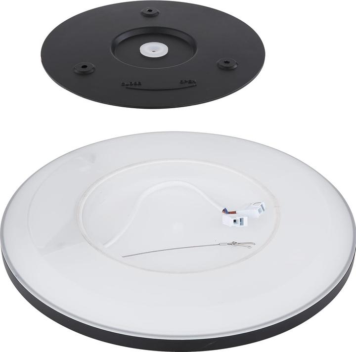 Image du produit Globo Plafonnier Sapana noir 1xLED (2200 lm)