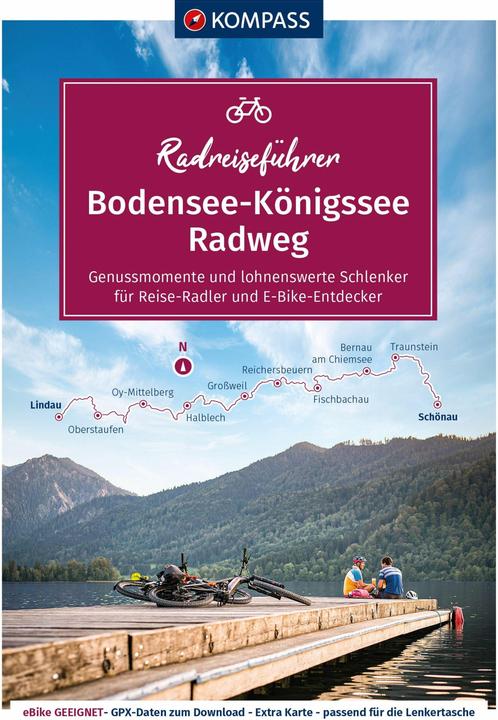 Image du produit RadReiseFührer Bodensee-Königssee Radweg (Allemand, Julia Bihar, 2022)