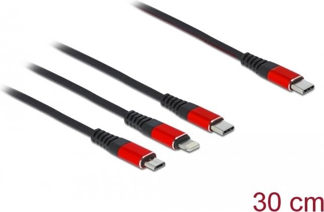 Produktbild Delock 3in1 (0.30 m, USB 2.0)