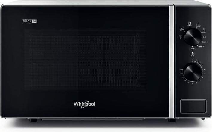 Actual product image Whirlpool MWP 103 SB Worktop Grill Microwave (EU plug, 20 l)