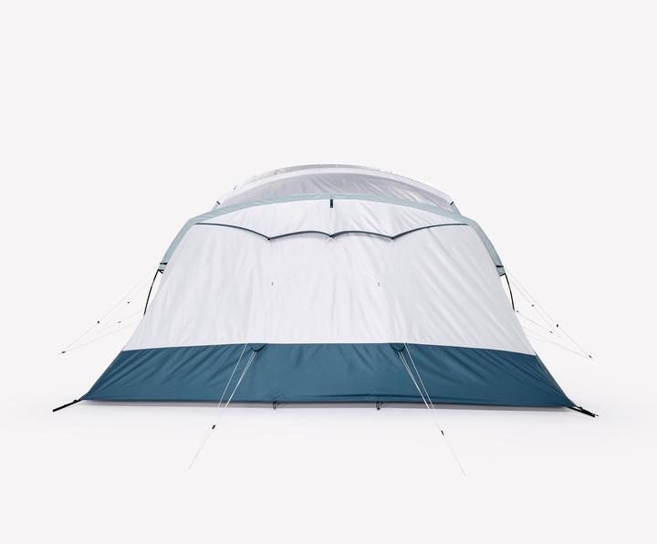 Actual product image Quechua Family tent with poles Fresh & Black - Arpenaz 5.2 for 5 people 2 cabins (Tunnel tent, 16.70 kg, 5 persons)