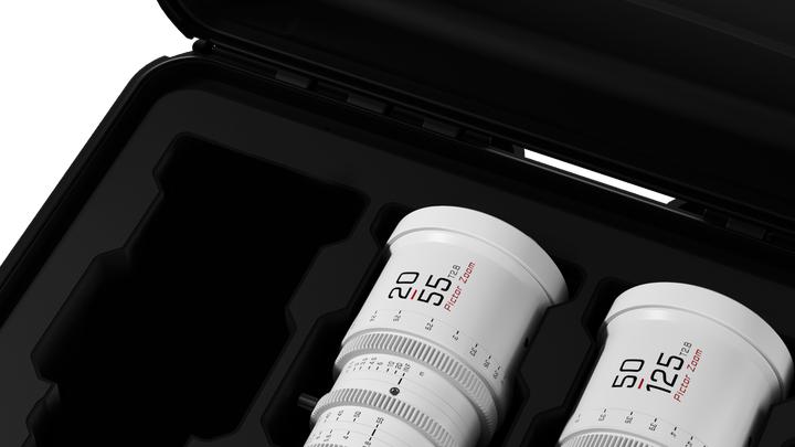 Productafbeelding Dzofilm Pictor Zoom 2-Lens Kit (50-125/20-55 T2.8) Wit (L-Mount)