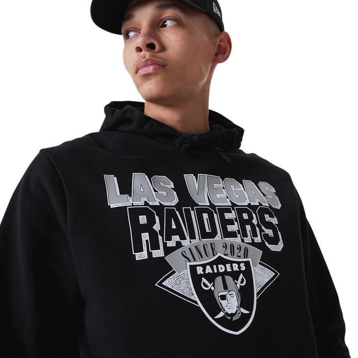 Immagine prodotto New Era Felpa con cappuccio NFL Team Graphic Las Vegas Raiders Uomo (M)