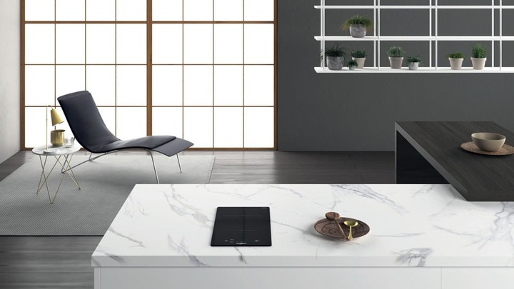 Actual product image Whirlpool WS Q0530 NE, Black, Integrated, 28 cm, zone induction hob, glass ceramic, 2 zone(s)