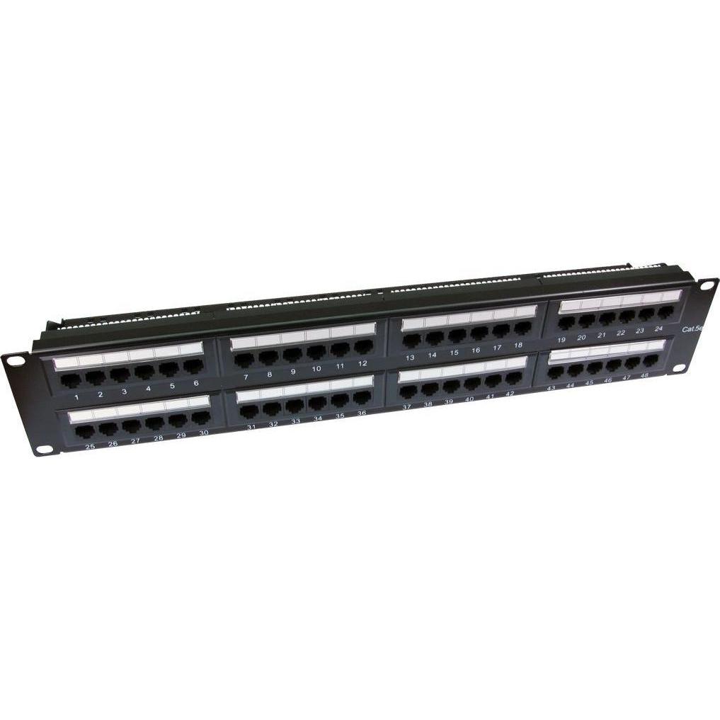 Cables Direct CDL 48 Port NL Cat5e Patch Panel, Server Zubehör