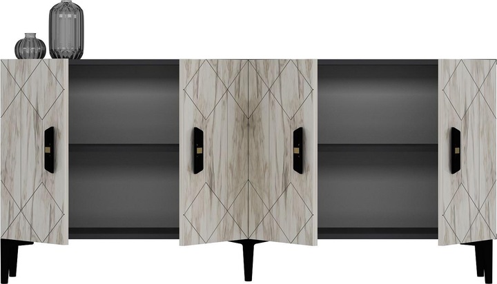 Actual product image Kalune Design Cross Console (150 x 75 x 35 cm)