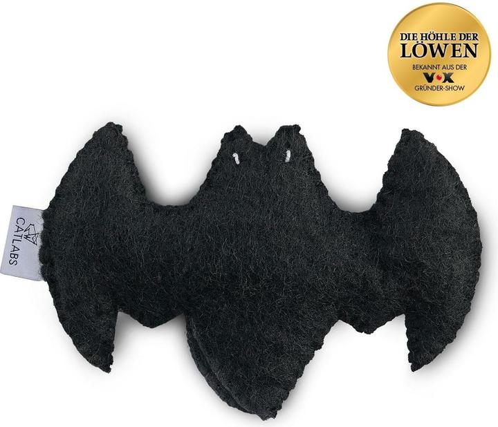 Immagine prodotto Catlabs Giocattolo per gatti Catman con radice di valeriana, fatto a mano (Palla giocattolo per gatti)