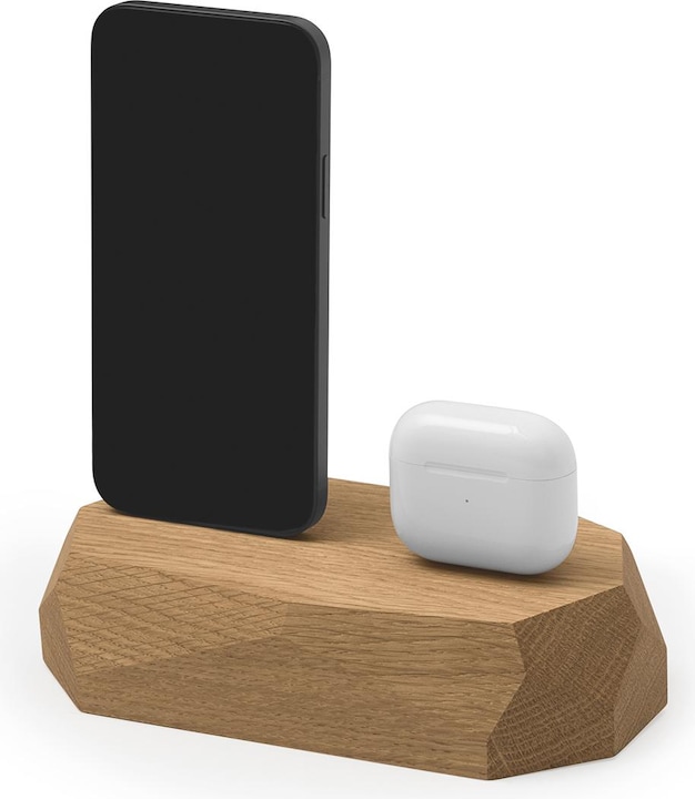 Actual product image Oakywood Dual Dock - Double docking station - 2 x Lightning