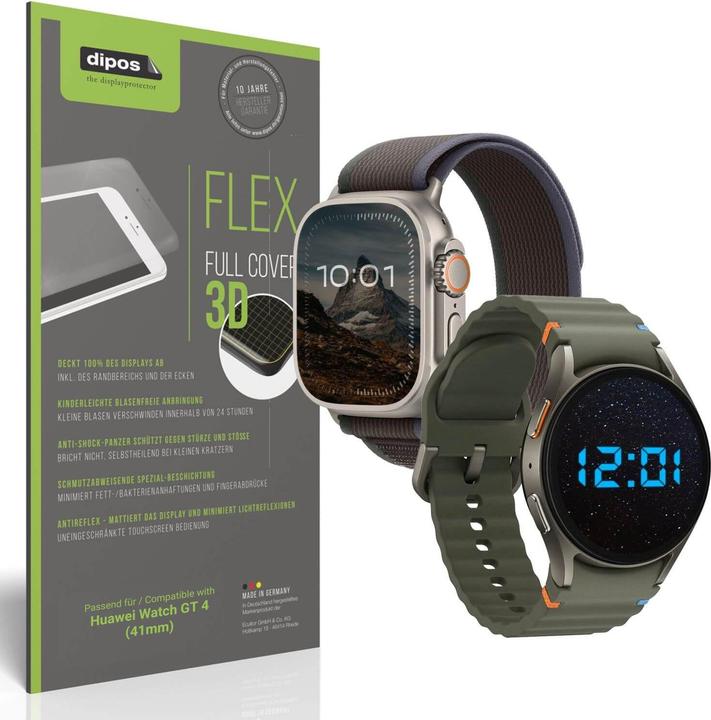 Produktbild Dipos Full Cover Schutzfolie Matt (Huawei Watch GT 4 (41mm))