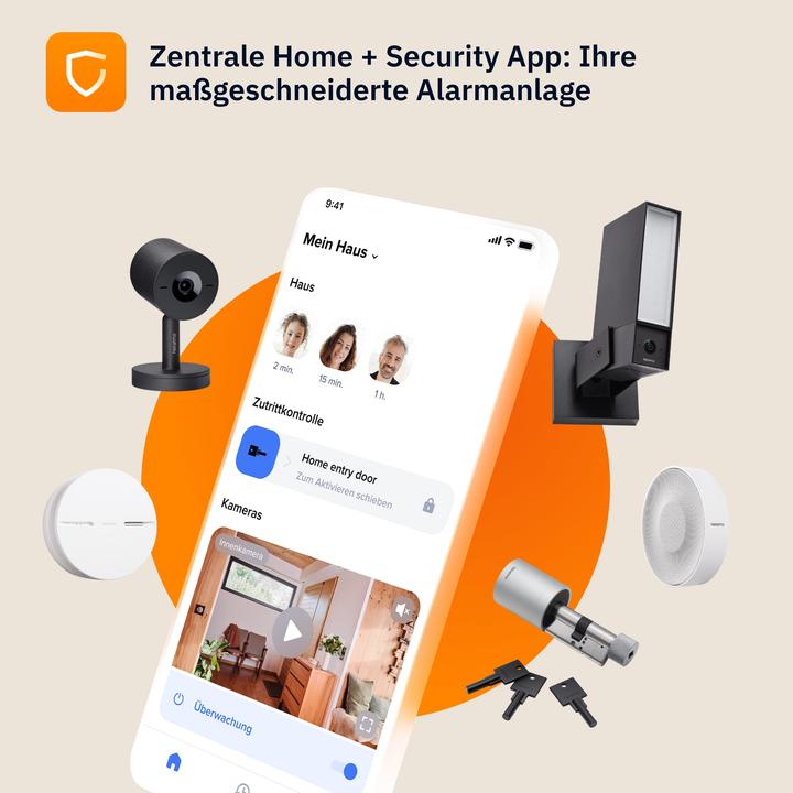 Actual product image Netatmo Kamera zewnętrzna Original NOC2-B czarna (2560 x 1440 Pixels)