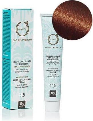 Gold Of Morocco Haarfarbe Creme 6.43 Dunkelblond Gold Kupfer 100ml Olioseta (6.43 Dark Blonde Gold Kupfer)