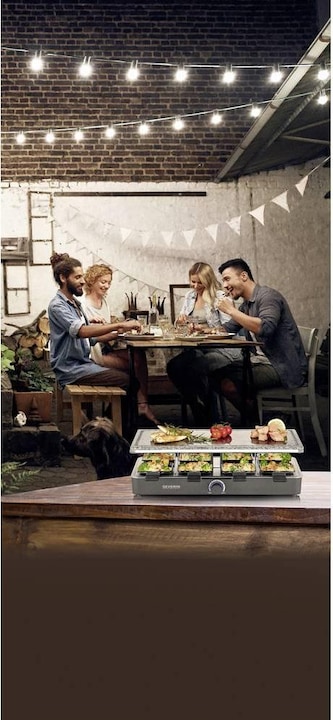 Produktbild Severin RG Raclette-Partygrill mit Naturgrillstein