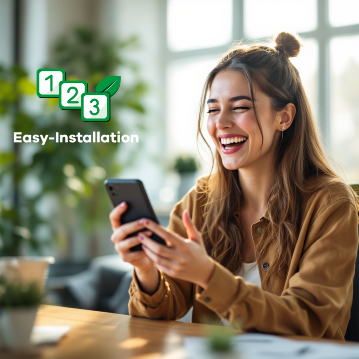 Immagine prodotto ScreenLeaf Pellicola protettiva sostenibile Pellicola protettiva dello schermo chiara trasparente (2 Pezzo/i, Oppo K12 Plus)