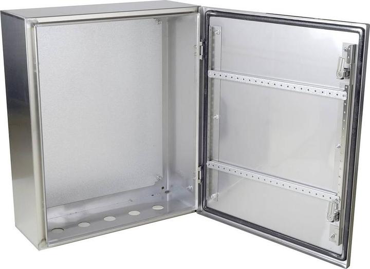 Produktbild Tru Components TC-SS605020 Schaltschrank 500 x 600 x 200 Edelstahl Lichtgrau 1 S