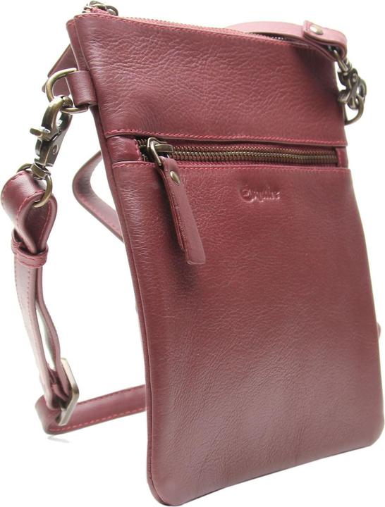 Immagine prodotto Esquire Borsa a tracolla Perù in pelle 17 cm