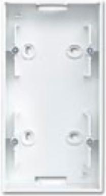 Productafbeelding Busch-Jaeger 2-voudige accessoires Opbouwbehuizing Busch-balans SI Alpine wit 1702-914