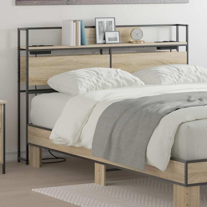 Actual product image vidaXL Storage headboard (15 x 15 x 98 cm)