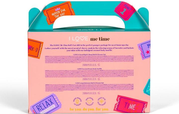 Immagine prodotto I Love ME Time Pacchetto coccole 3 x 250 ml (Set per la cura del corpo)
