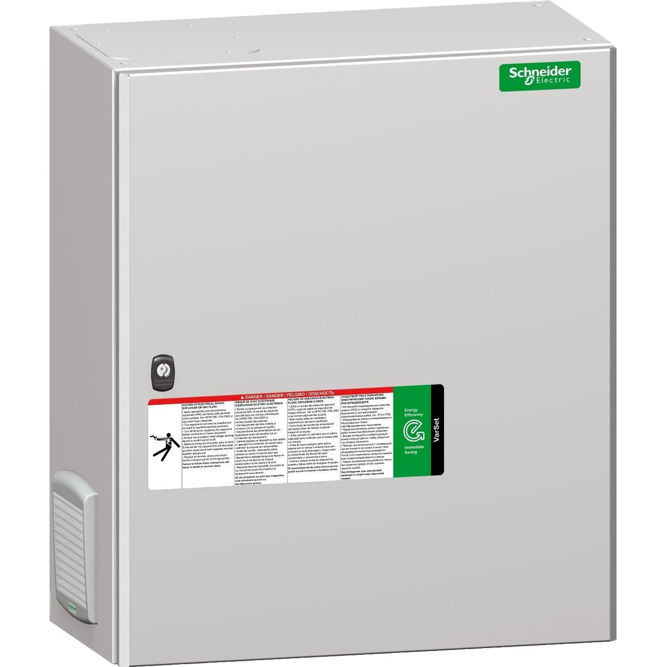 Schneider Electric VarSet Fix 50 kVAr mit Einspeisung Leistungsschalter oben 400 V 50 Hz VLVFW1N03506AA, Automatisierung