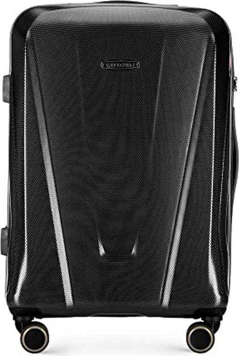 Actual product image Wittchen Explorer Line Carry-On Hard Shell Spinner with TSA Lock and Telescopic Handle