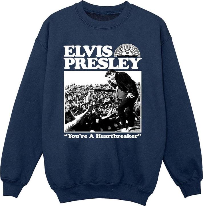 Immagine prodotto Elvis A Heartbreaker Felpa Ragazze (140, 146)