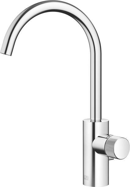 Immagine prodotto Dornbracht META PURE miscelatore monocomando per lavabo con scarico, sporgenza 167 mm, bocca girevol