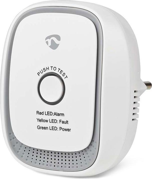 Image du produit Nedis SmartLife Gas Detector | Zigbee 3.0 | Alimentation secteur | Durée de vie du capteur : 5 ans | EN