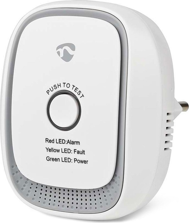 Actual product image Nedis SmartLife Gas Detector | Zigbee 3.0 | Mains power supply | Sensor life: 5 years | EN 501