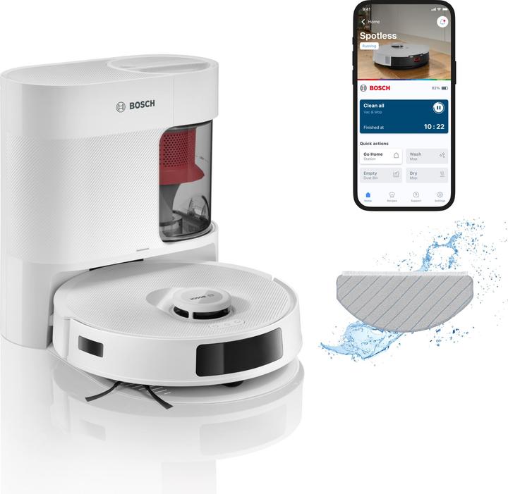 Produktbild Bosch Hausgeräte Spotless+ (11000 Pa, Wischtuch)