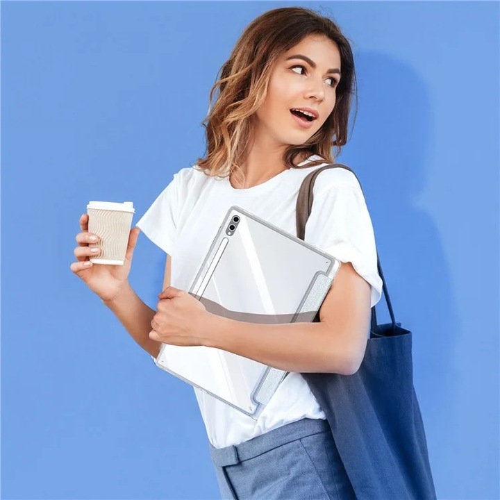 Actual product image Dux Ducis Unid Series Leather Bookcover Cover (Galaxy Tab S8 Ultra, Galaxy Tab S10 Ultra, Galaxy Tab S9 Ultra)