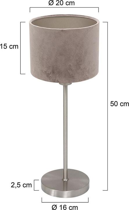 Produktbild Steinhauer Mexlite Tischleuchte Noor (E27)