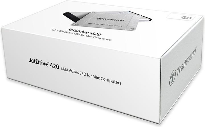 Image du produit Transcend SSD JetDrive 420 240 Go, MLC (240 Go, 2.5")