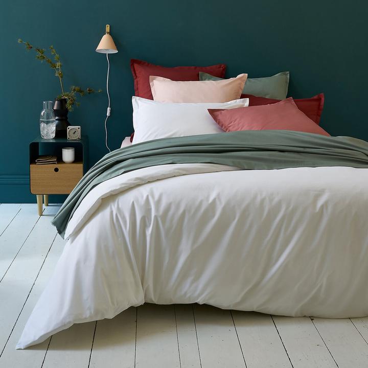 Actual product image La Redoute Interieurs Percale Unie Best (Pillowcase, 63 x 63 cm)
