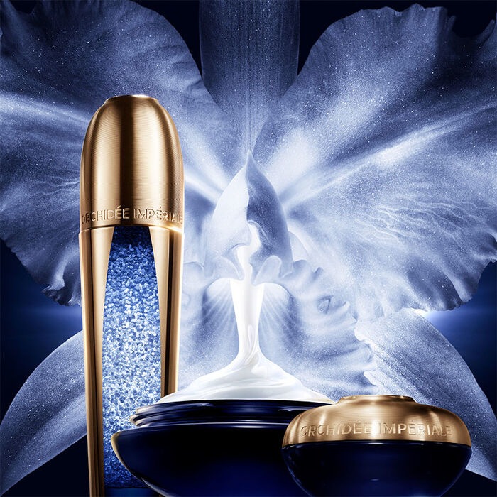 Immagine prodotto Guerlain Set (Lozione Orchidee Imperiale 30ml + Crema Viso 15ml + Siero Liftante 5ml + Contorno Occhi 7ml) (15 ml, Tonico per il viso)