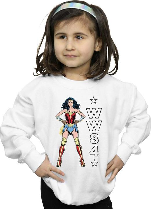 Produktbild Wonder Woman 84 Standing Logo Sweatshirt Mädchen (152, 158)