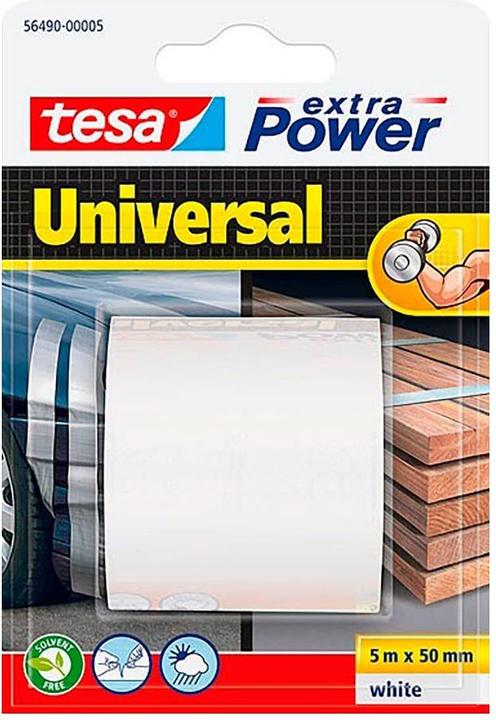 Image du produit tesa Ruban Extrapower 5X50 Blanc (50 mm)