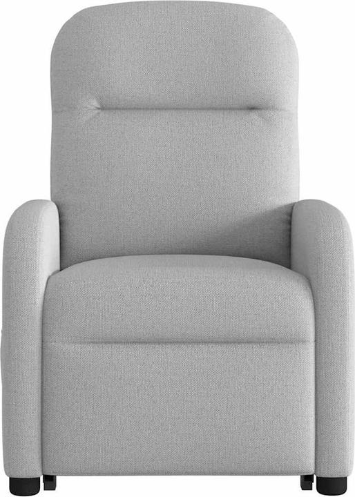 Immagine prodotto vidaXL Poltrona massaggiante con ausilio per la posizione eretta elettrica in tessuto grigio nuvola