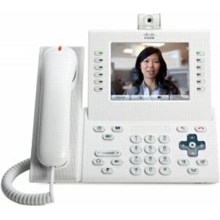 Cisco Unified IP Phone 9971 A White, Slm Hndst with Camera, Telefon, Weiss